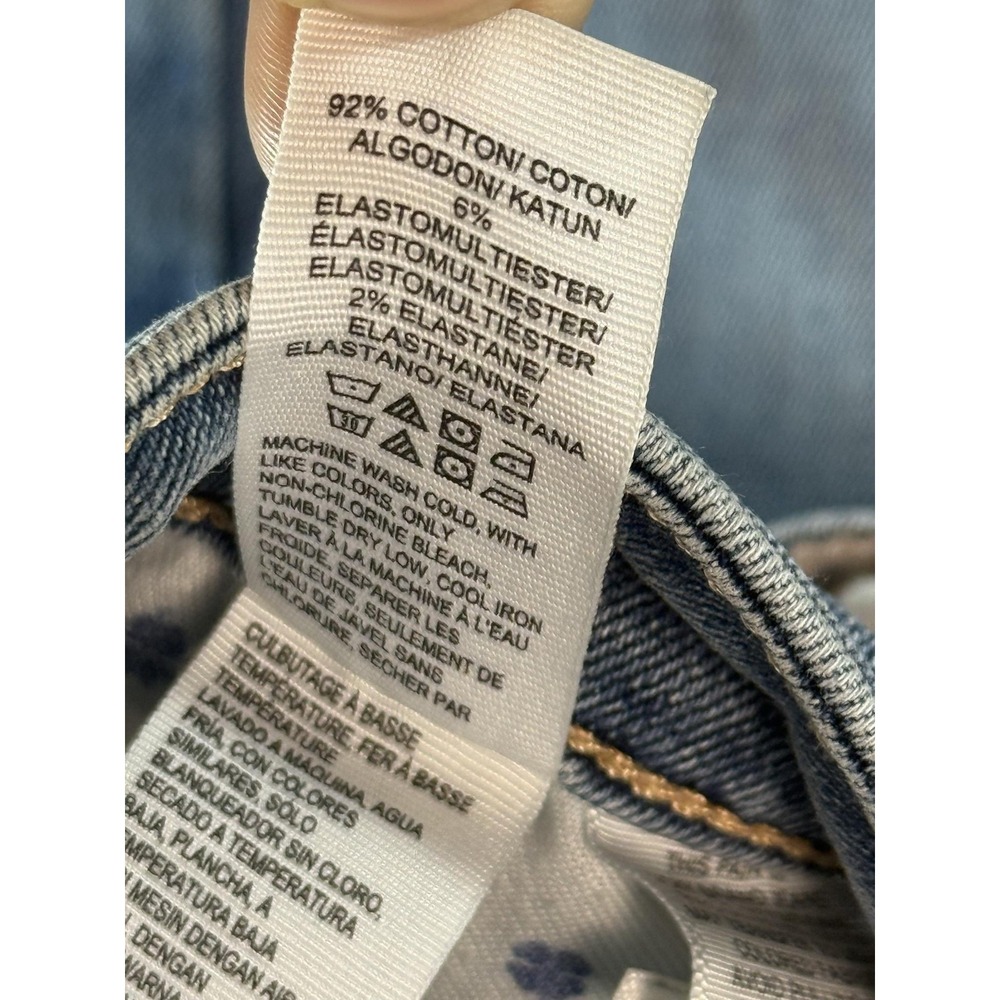 Lucky Brand Hayden Straight Jeans Mens 32x31 Light Wash Blue Stretch Denim - Picture 10 of 11
